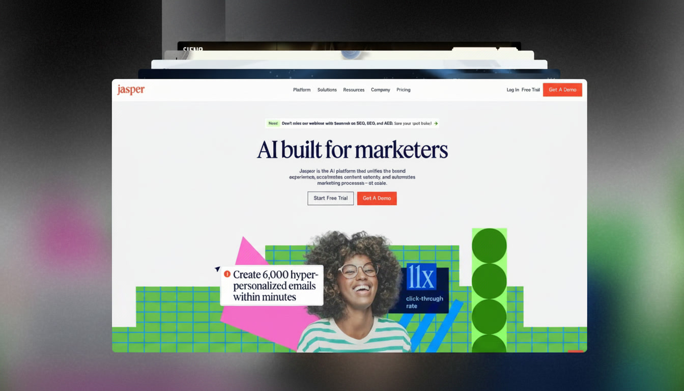 Stacked website designs built by Rylo Labz